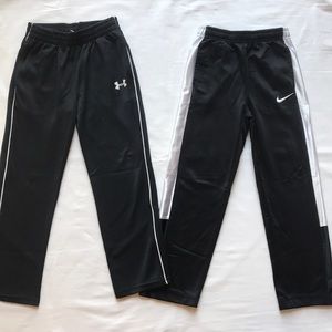 Nike and Under Armour athletic pants